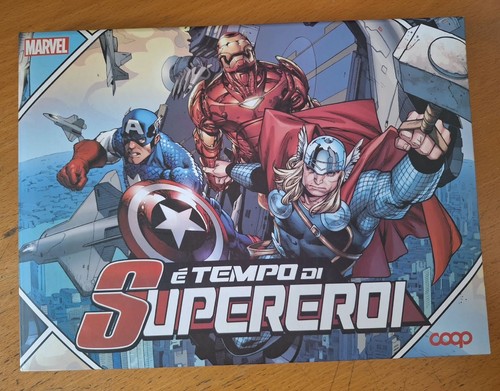 Album raccolta card marvel è - raccolta,