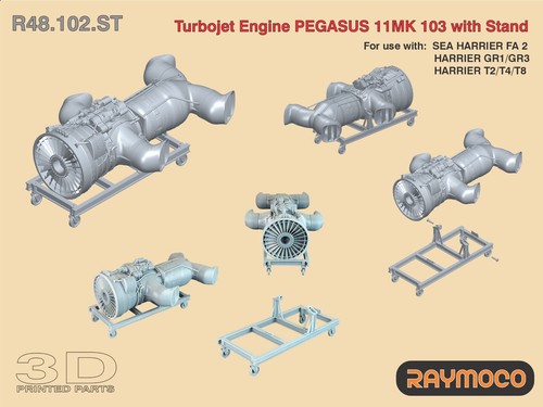 Raymoco r48 102 48 - 1/48, engine
