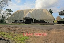 PHOTO  WRAPPED BARN AT FIRGO FARM THIS IS AN OLD THATCHED BARN WHICH SEEMS TO BE