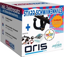 Gancio di traino Oris per Ford Focus III portellone 11-18 rigido + 7 poli JAEGER ES SPEZ