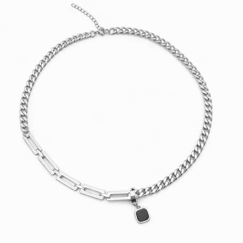 Collana catena maglie cubane - catena, a