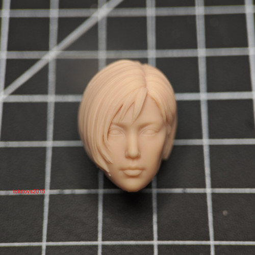 Modellino scultura testa - , donna