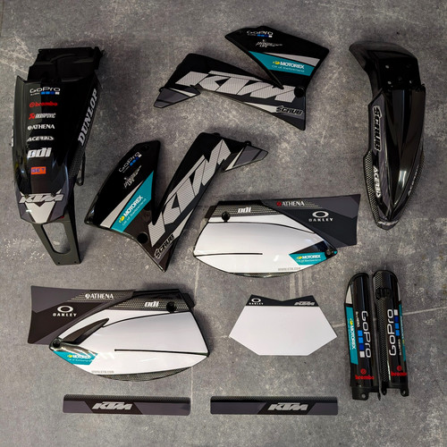 Plastiche grafica ktm lc4 - plastiche,