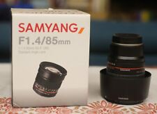 SAMYANG 85mm f/1.4 AS IF UMC Obiettivo Fuji X, per Fuji X (X-T1..5, X-Pro ecc.)