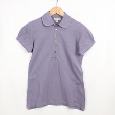Polo Burberry viola taglia M da donna 