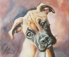 A. Giża - Il Cane - 24x20cm