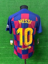Maglia Barcellona MESSI No Match Worn Camiseta Shirt Trikot No Indossata Size M