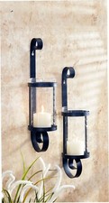 2er Set Candelabro da Muro