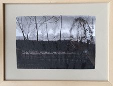 PIERLUIGI PUSOLE - "Io sono Dio" - opera unica - autentica su fotografia