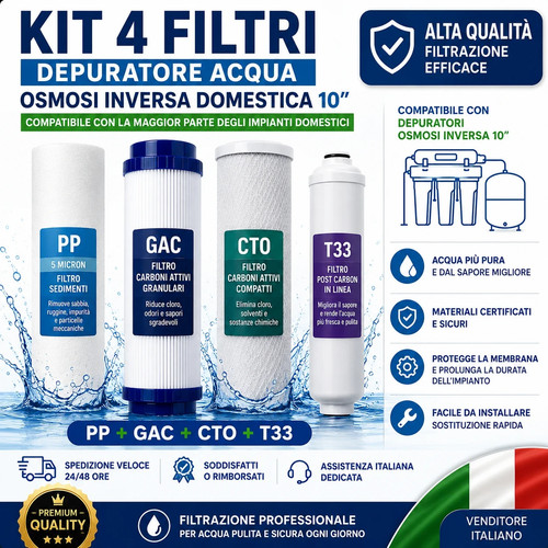 Filtri acqua per - , depuratori