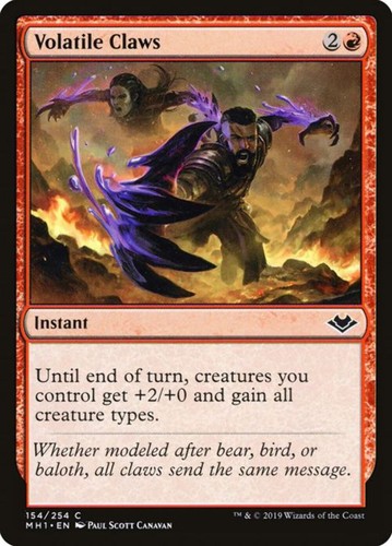 Volatile claws - claws, (154)