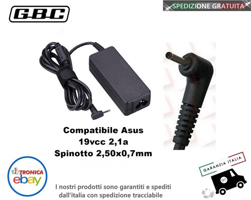 Alimentatore per netbook 19v - alimentatore,