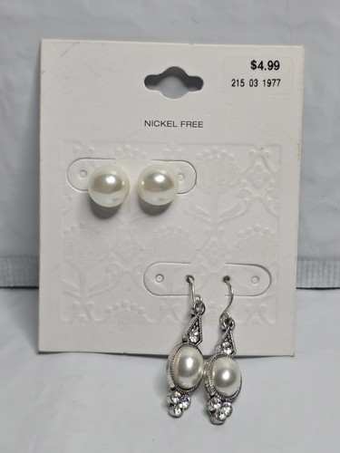 Set paia orecchini perle - orecchini, di