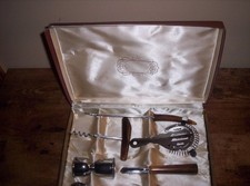 Set bar in bachelite stoviglie