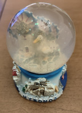 Palla di vetro con neve