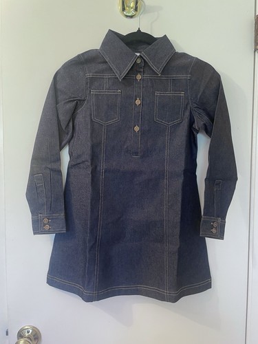 Abito denim manica lunga marca