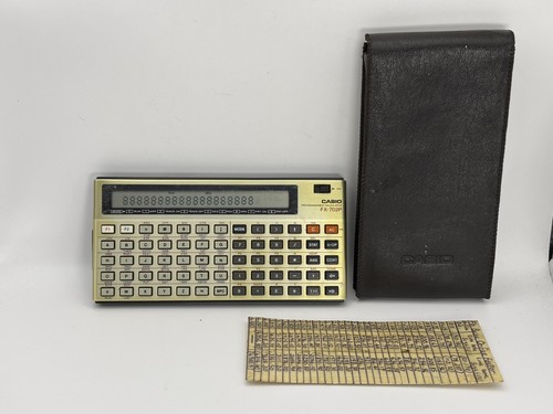 Vintage casio 702p - casio, fx-702p
