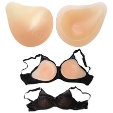 Forme seno silicone 1 paio protesi mastectomia coppa A-G inserto reggiseno tette finte