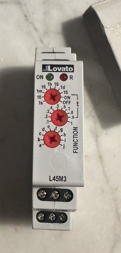 Lovato temporizzatore l45m3 - temporizzatore,