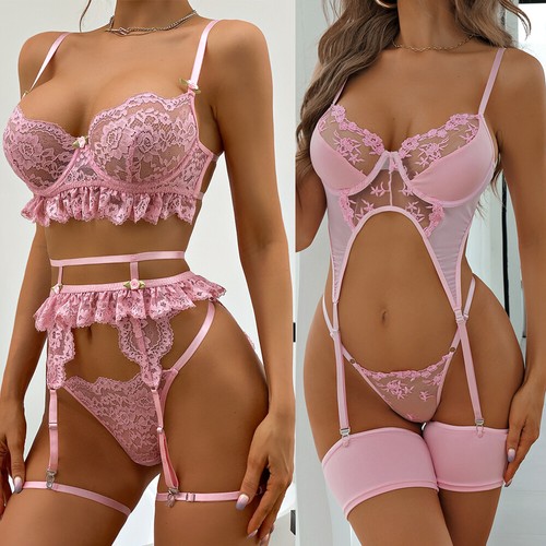 Sexy-Pizzo-Babydoll-Nightwear-