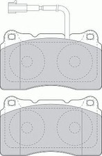 Kit Pastiglie Freni ANTERIORI Ferodo ALFA ROMEO 147 '00-'10 3.2 GTA 184 KW