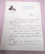 CAMILLE DU GAST Autographe