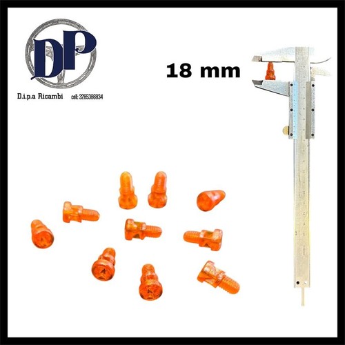 10pz viti plastica 18mm - viti, in