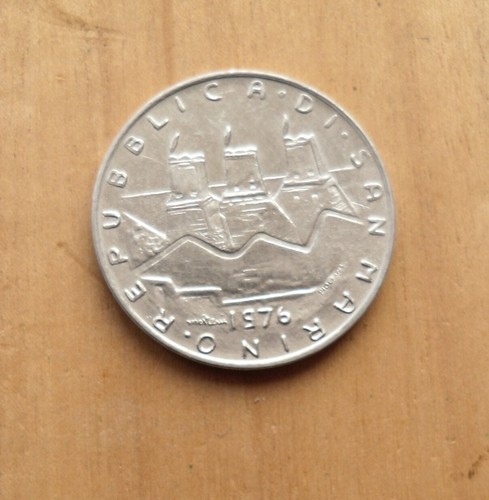 Moneta lire di san - lire,