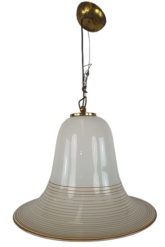Lampadario campana vetro - lampadario, in