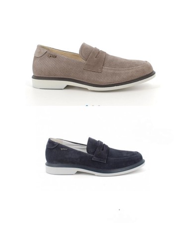 Mocassino camoscio uomo - mocassino,