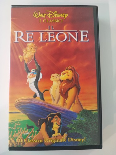 Vhs walt disney leone vs - disney,