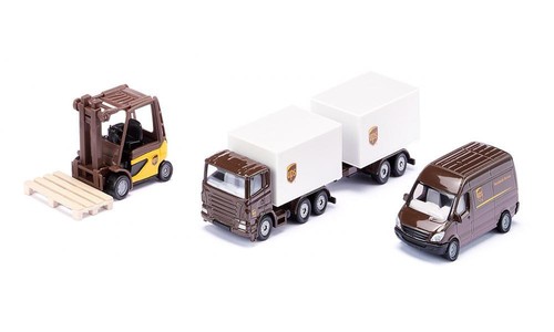 Modellino siku camion furgone - camion,