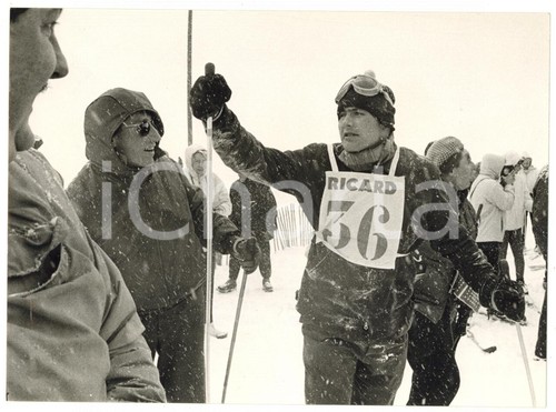 1960 mont arbois sci gara - mont, d'arbois