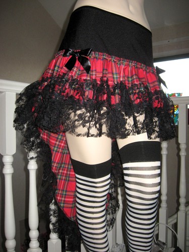Gonna tartan coda pesce - di,