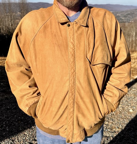 Giacca pelle marlboro vintage - pelle,