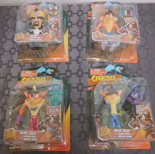 Set action figure crash - 4,