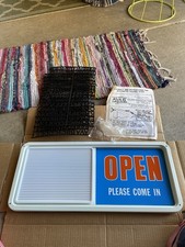 insegna chiusa aperta vintage