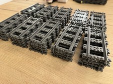 Lotto 50x Binari Dritti Treno Lego Compatibili