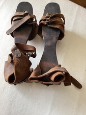 Antica coppia di pattini a