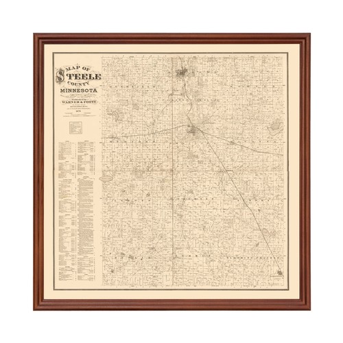 Vecchia mappa della - , di
