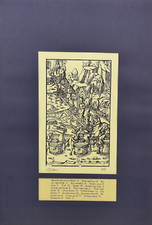 De re metallica libri XII di Georgius Agricola INCISIONE ACQUAFORTE Stampa Rara