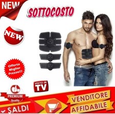 ELETTROSTIMOLATORE PER MUSCOLI ADDOMINALI BRACCIA GAMBE 3 X EMS MOBILE GYM BODY