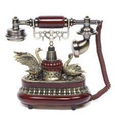 Telefono fisso vintage antico