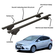 Pcs black roof rack - black,
