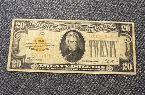 Banconota dollari 1928 - 20, us