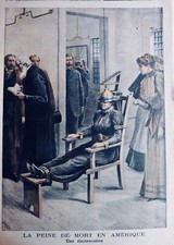 1899 Esecuzione Sedia