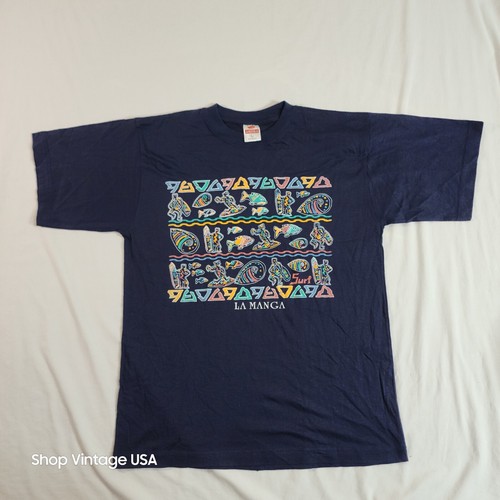 Camicia surf uomo grande - surf, blu