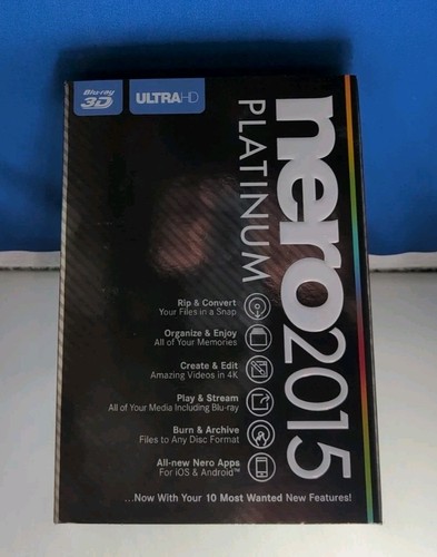 Nero 2015 platinum multimedia - 2015,