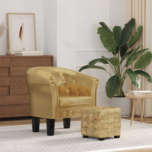 Poltrona chesterfield ecopelle