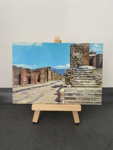 Cartolina epoca pompei via - cartolina,